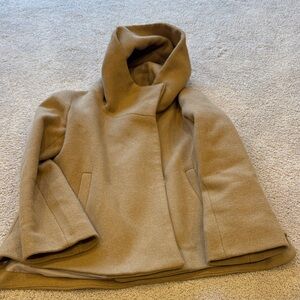 Zara Women's Camel Cape Jacket